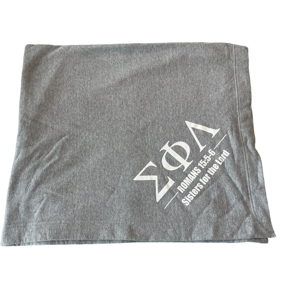 Sigma Phi Lambda Sorority Stadium Sweatshirt Blanket Wall Tapestry 50" x 60"